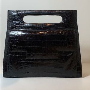 Nancy Gonzalez Crocodile Medium Handle Bag